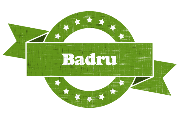 Badru natural logo