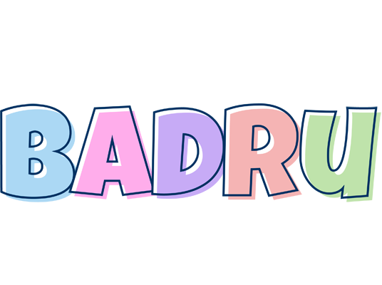 Badru pastel logo