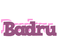 Badru relaxing logo