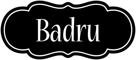 Badru welcome logo