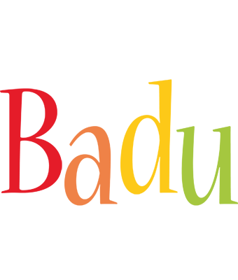 Badu birthday logo
