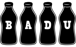 Badu bottle logo