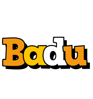 Badu cartoon logo