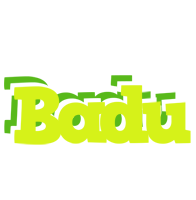 Badu citrus logo