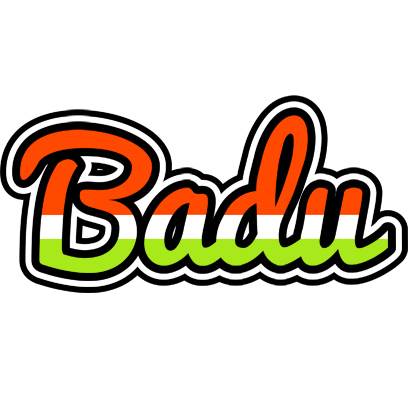 Badu exotic logo