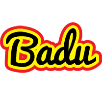 Badu flaming logo