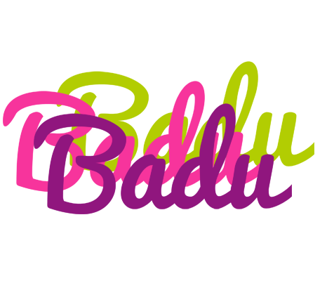 Badu flowers logo