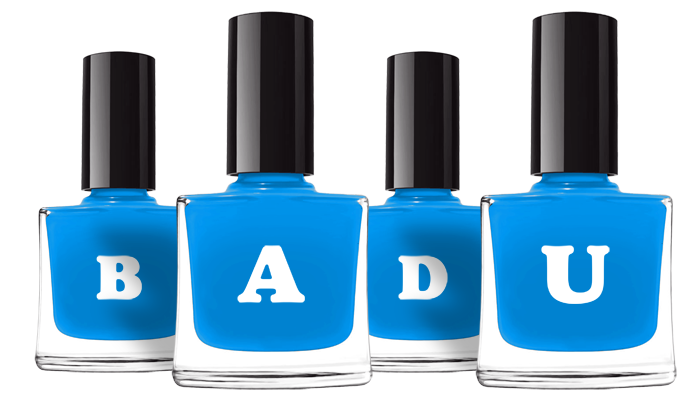 Badu glossy logo
