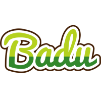 Badu golfing logo