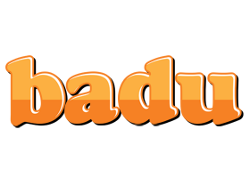 Badu orange logo