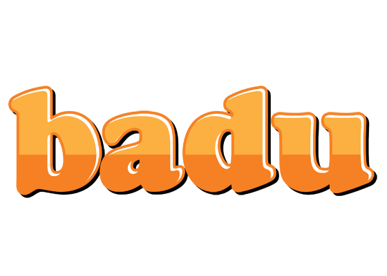 Badu orange logo