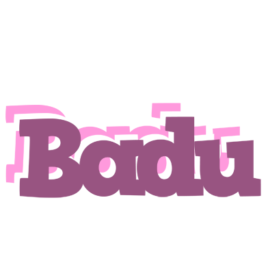 Badu relaxing logo