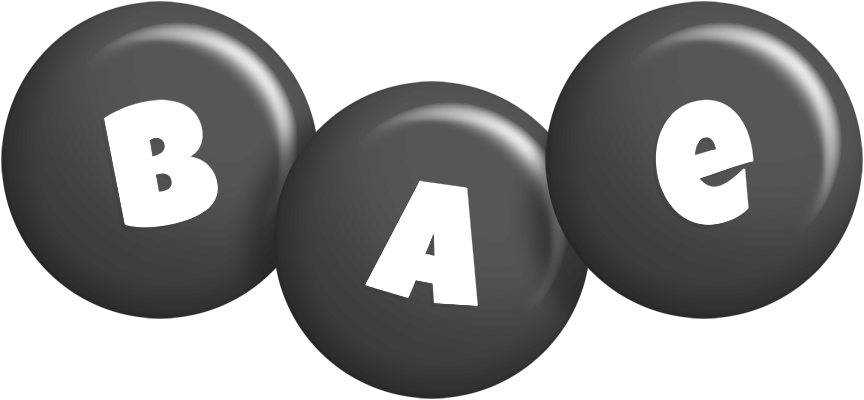 Bae candy-black logo