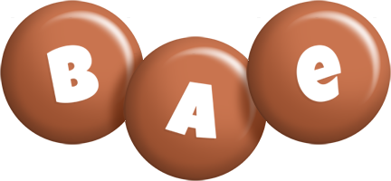 Bae candy-brown logo