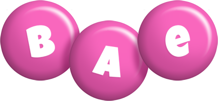Bae candy-pink logo