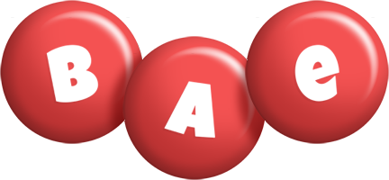 Bae candy-red logo