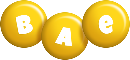 Bae candy-yellow logo