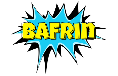 Bafrin amazing logo