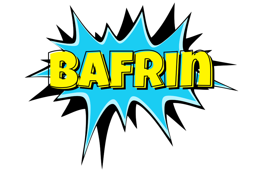 Bafrin amazing logo