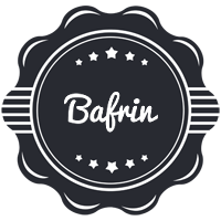 Bafrin badge logo
