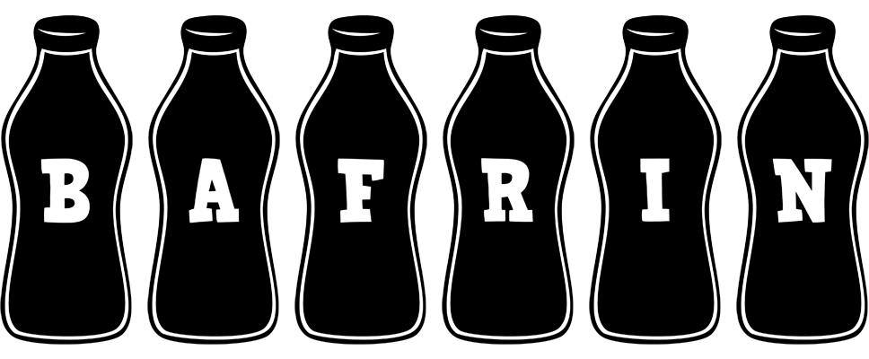 Bafrin bottle logo