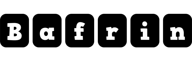 Bafrin box logo