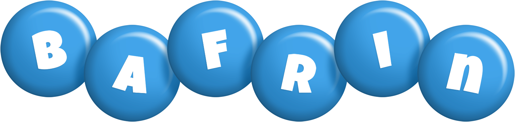 Bafrin candy-blue logo
