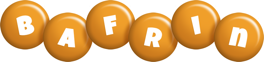 Bafrin candy-orange logo