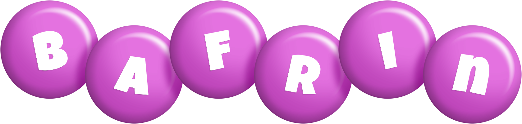 Bafrin candy-purple logo