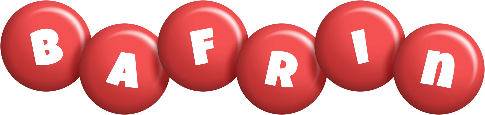 Bafrin candy-red logo