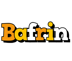 Bafrin cartoon logo