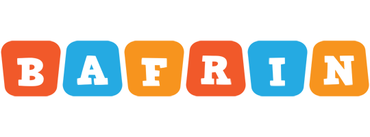 Bafrin comics logo