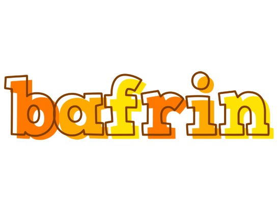 Bafrin desert logo