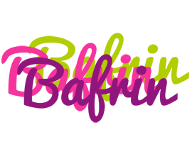 Bafrin flowers logo
