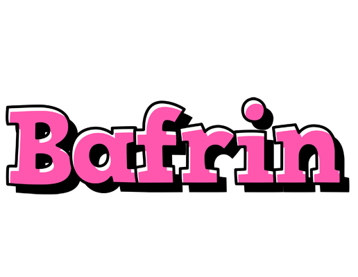 Bafrin girlish logo