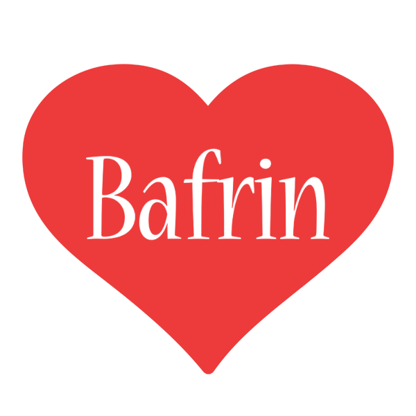 Bafrin love logo