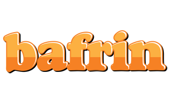 Bafrin orange logo
