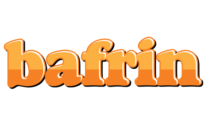 Bafrin orange logo