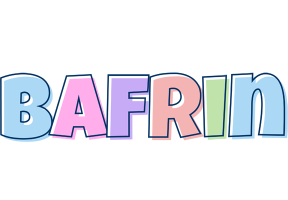 Bafrin pastel logo