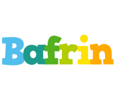 Bafrin rainbows logo
