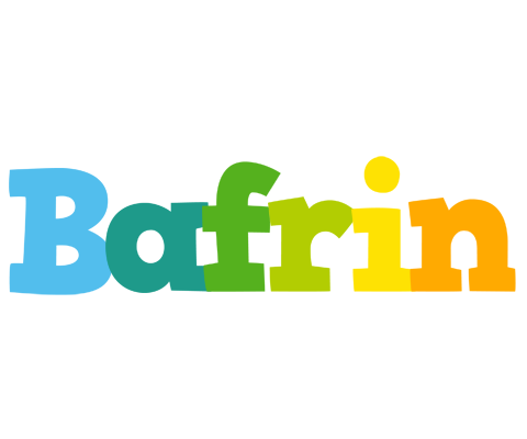Bafrin rainbows logo