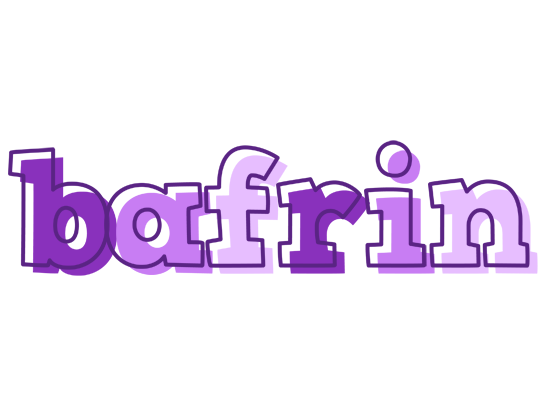 Bafrin sensual logo
