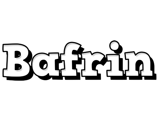 Bafrin snowing logo