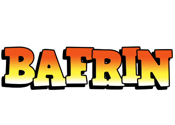 Bafrin sunset logo