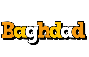 Baghdad cartoon logo