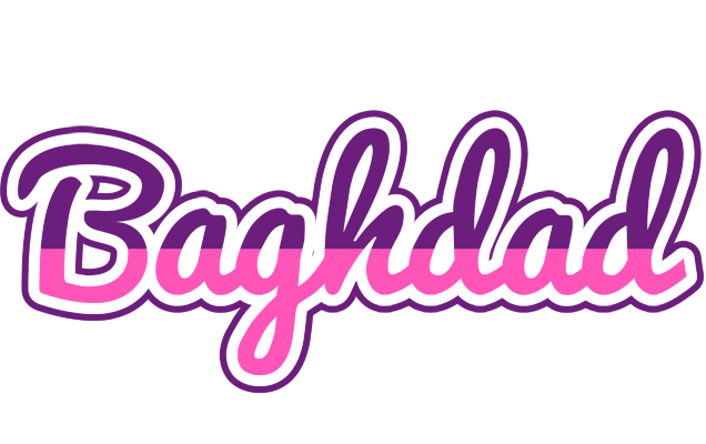 Baghdad cheerful logo