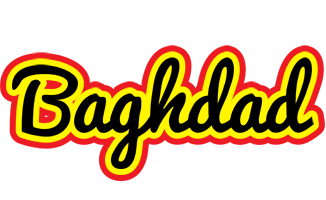 Baghdad flaming logo