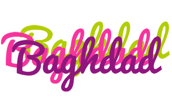 Baghdad flowers logo