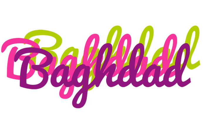 Baghdad flowers logo
