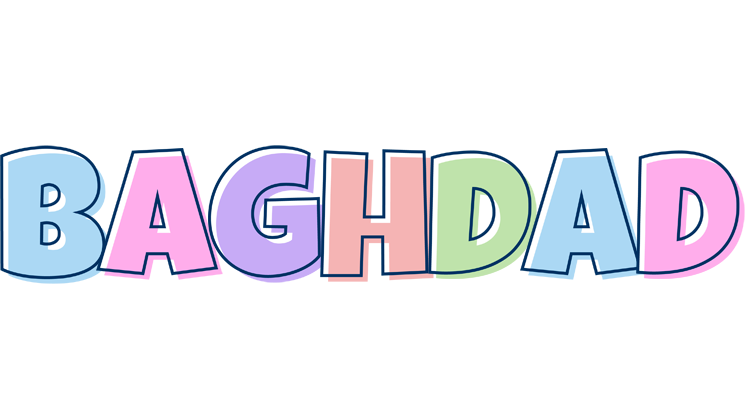 Baghdad pastel logo